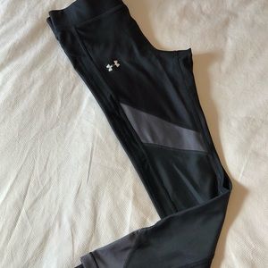 Under Armour compression running tight. Small